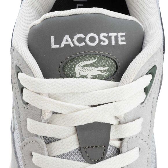 Lacoste Mens Storm 96 Vintage Leather Sneakers / Gray